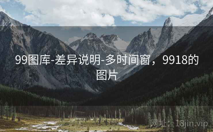 99图库-差异说明-多时间窗,9918的图片