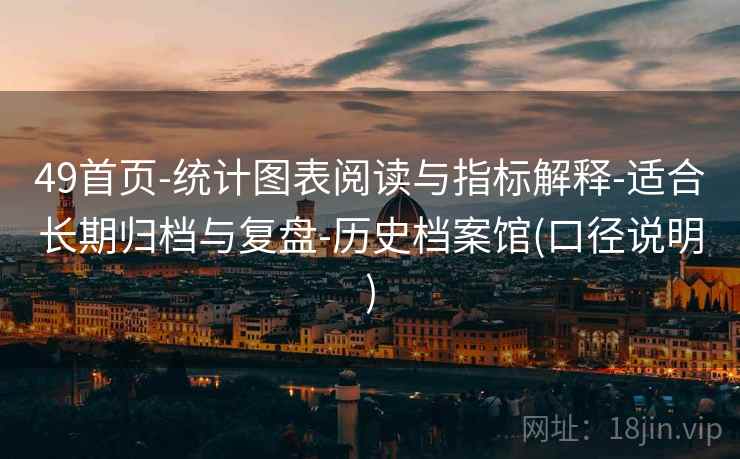 49首页-统计图表阅读与指标解释-适合长期归档与复盘-历史档案馆(口径说明)